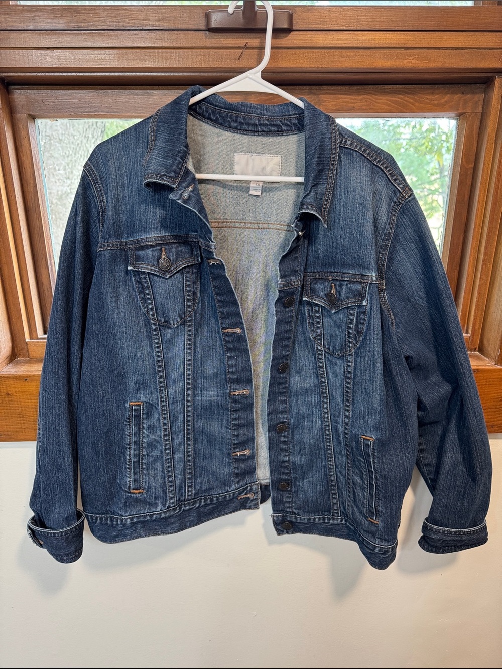 Old Navy Blue Denim Jean Jacket - Women's Classic Trucker